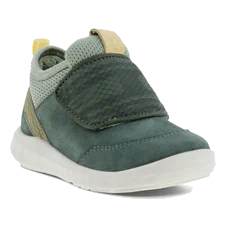 ECCO® SP.1 Lite sneakers i nubuck til drenge - Grøn - Main