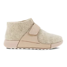 Dziewczęce wsuwane buty ECCO® Cozmo Houseshoe - Beżowy - Outside