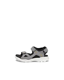 Kids' ECCO® BIOM Raft Two Strap Sandal - Grey - O