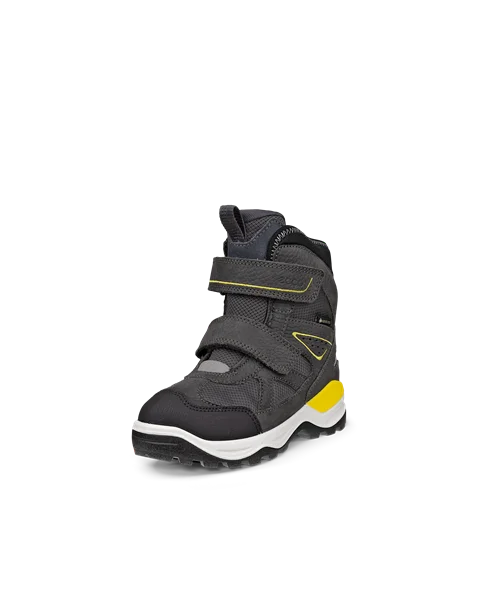 ECCO® Snow Mountain Vintersko i nubuck med Gore-Tex barn - grå - M