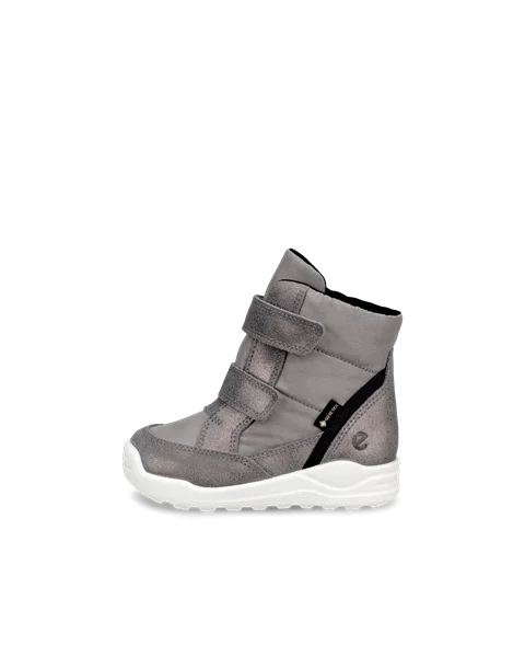 Kids' ECCO® Urban Mini Suede Gore-Tex Mid-Cut Boot - Grey - O