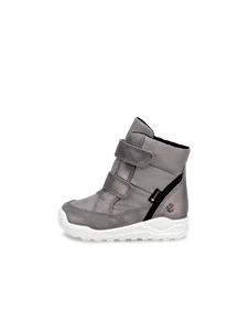 Kids' ECCO® Urban Mini Suede Gore-Tex Mid-Cut Boot - Grey - O