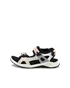 Dievčenské nubukové vychádzkové sandále ECCO® X-Trinsic - Sivá - O