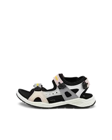 Otroški pohodniški sandal iz nubuka ECCO® X-Trinsic - Siva - O