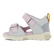 Dívčí nubukové sandály ECCO® Mini Stride - Růžová  - Inside