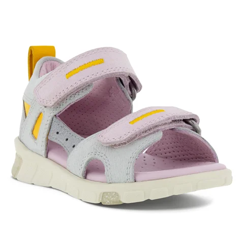 Dívčí nubukové sandály ECCO® Mini Stride - Růžová  - Main