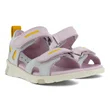 Dívčí nubukové sandály ECCO® Mini Stride - Růžová  - Pair