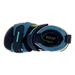 ECCO® Mini Stride sandaler i nubuck til drenge - Blå - Top