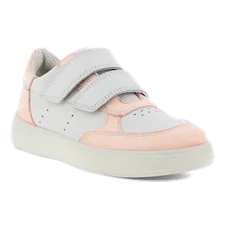 ECCO® Street 1 sneakers i læder til piger - Pink - Main