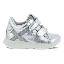 ECCO® SP.1 Lite sneakers i læder til piger - Sølv - Outside