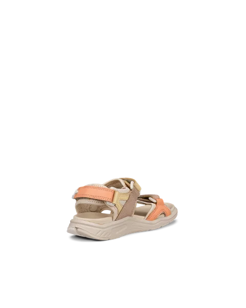 Kids' ECCO® X-Trinsic Leather Walking Sandal - Multicolour - B