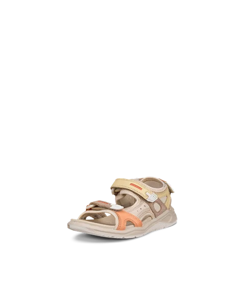 Kids' ECCO® X-Trinsic Leather Walking Sandal - Multicolour - M