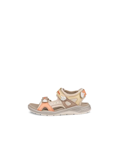 Kids' ECCO® X-Trinsic Leather Walking Sandal - Multicolour - O