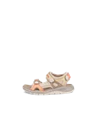 Kids' ECCO® X-Trinsic Leather Walking Sandal - Multicolour - O