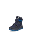 Dziecięce nubukowe buty za kostkę Gore-Tex ECCO® Exostrike - Granatowy - M
