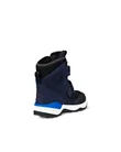 ECCO® Snow Mountain bottes d'hiver en nubuck Gore-Tex pour enfant - Bleu marine - B