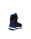 ECCO® Snow Mountain bottes d'hiver en nubuck Gore-Tex pour enfant - Bleu marine - B