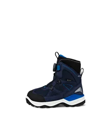 ECCO® Snow Mountain nubuko „Gore-Tex“ žieminiai batai vaikams - Tamsiai mėlyna - O