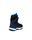 ECCO® Snow Mountain Gore-Tex vinterstøvle i nubuck til børn - Marineblå - B