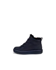 Kids' ECCO® Soft 60 Nubuck Waterproof Shoe - Navy - O