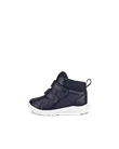 ECCO® SP.1 Lite sneakers i læder med Gore-Tex membran og med velcro remme til børn - Marineblå - O