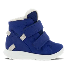 ECCO® SP.1 Lite Gore-Tex sko i nubuck til drenge - Blå - Outside