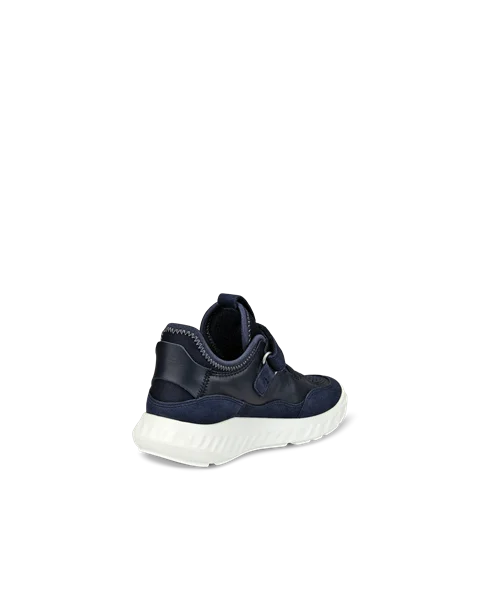 Dziecięce skórzane sneakersy Gore-Tex ECCO® SP.1 Lite - Granatowy - B