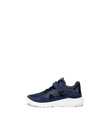 Kids' ECCO® SP.1 Lite Leather Gore-Tex Trainer - Navy - O