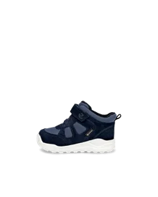 ECCO® Urban Mini Kinder Ankle Boot aus Veloursleder mit Gore-Tex - Marineblau - O