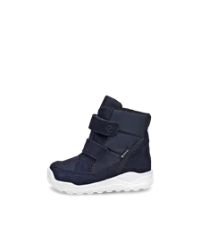 Dziecięce zamszowe buty za kostkę Gore-Tex ECCO® Urban Mini - Granatowy - O