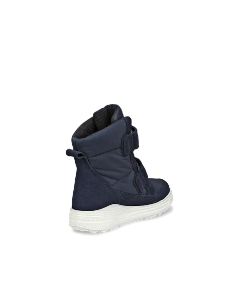 Kids' ECCO® Urban Snowboarder Suede Gore-Tex Winter Boot - Navy - B
