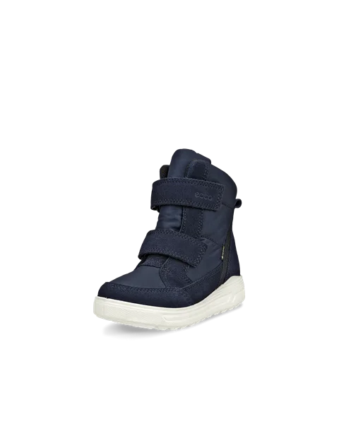 Kids' ECCO® Urban Snowboarder Suede Gore-Tex Winter Boot - Navy - M