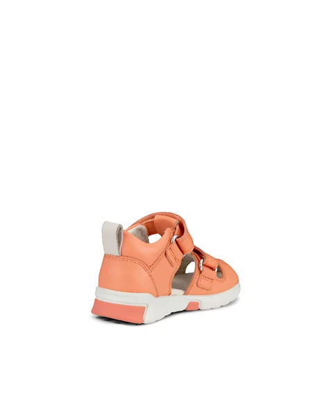 ECCO® Mini Stride sailor sandaler i læder til børn - Orange - B