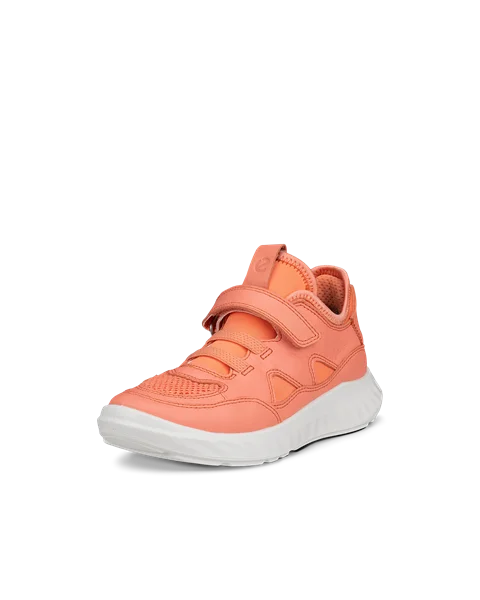 Dziecięce skórzane sneakersy Gore-Tex ECCO® SP.1 Lite - Pomarańczowy - M