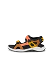 Otroški pohodniški sandal iz nubuka ECCO® X-Trinsic - Oranžna - O