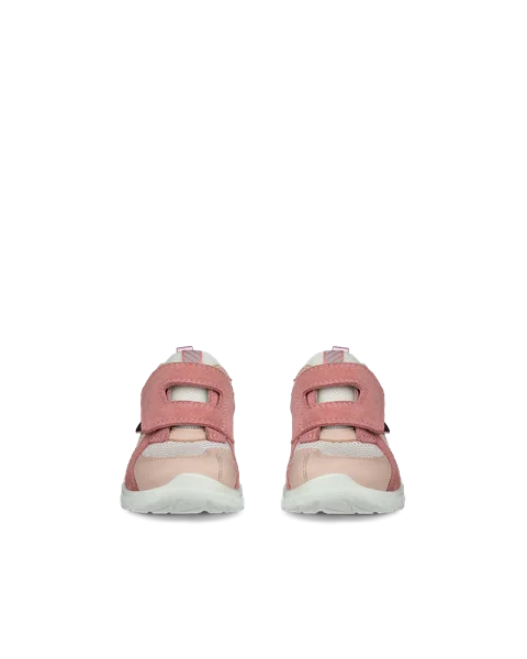 ECCO® BIOM 2.2 Infant Kinder Outdoor-Schuhe aus Leder - Pink - Front_Pair