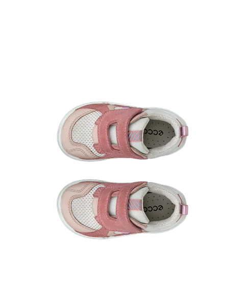 ECCO® BIOM 2.2 Infant Kinder Outdoor-Schuhe aus Leder - Pink - Top_Left_Pair