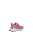 Kids' ECCO® BIOM 2.2 Leather Outdoor Trainer - Pink - B