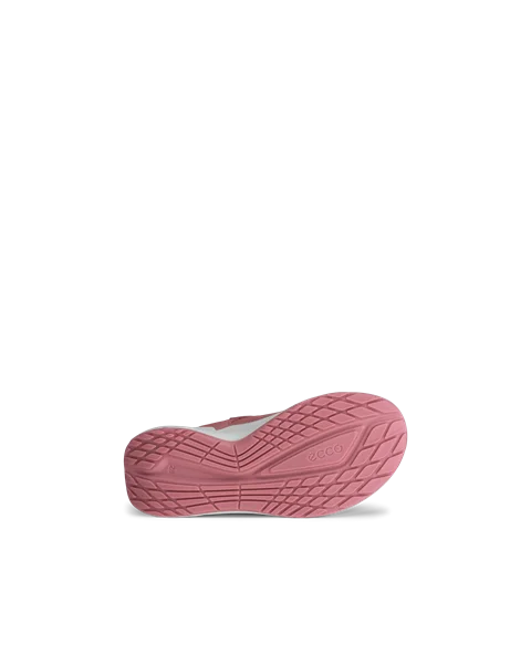Kids' ECCO® BIOM 2.2 Leather Outdoor Trainer - Pink - S