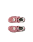 Kids' ECCO® BIOM 2.2 Leather Outdoor Trainer - Pink - Top_Left_Pair