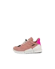 ECCO® Biom K1 Kinder Sneaker aus Veloursleder mit Gore-Tex - Pink - O