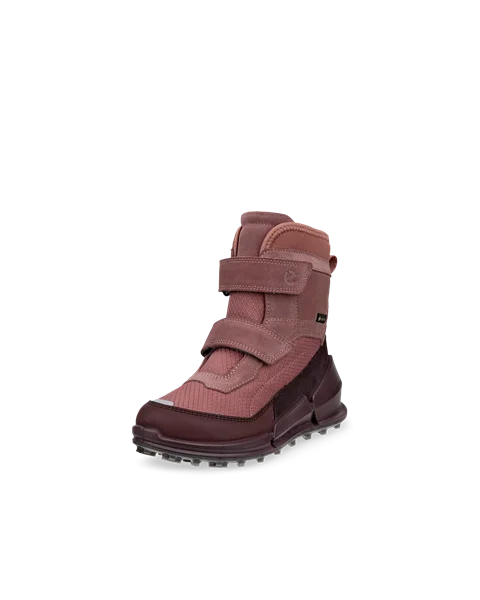 ECCO® Biom K2 Vintersko i mocka med Gore-Tex barn - Pink - M