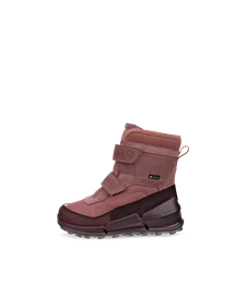 ECCO® Biom K2 zamšādas Gore-Tex ziemas zābaki bērniem - Pink - O