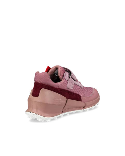 Dziecięce tekstylne sneakersy Gore-Tex ECCO® Biom K2 - Różowy - B