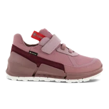 Girls' ECCO® Biom K2 Textile Gore-Tex Trainer - Pink - Outside