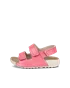 ECCO® Cozmo odinės basutės su dviem dirželiais vaikams - Pink - O