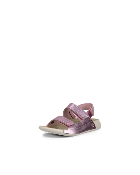 ECCO® Cozmo ādas sandales bērniem - Pink - M