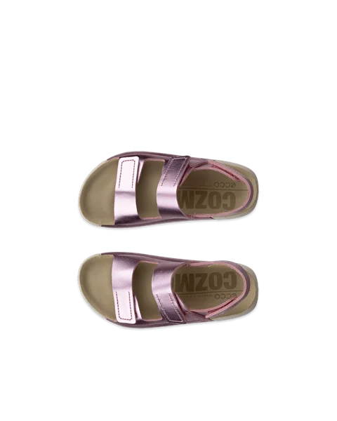ECCO® Cozmo ādas sandales bērniem - Pink - Top_Left_Pair