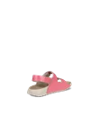 ECCO® Cozmo dječje kožne sandale s dvjema trakama - Pink - B