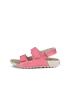 ECCO® Cozmo Kinderen leren sandaal met twee bandjes - Pink - O